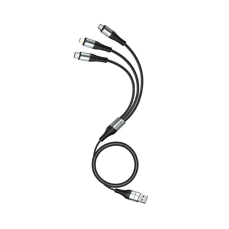 Ronin R-305 Universal 3-in-1 Multi Connector Fast Cable